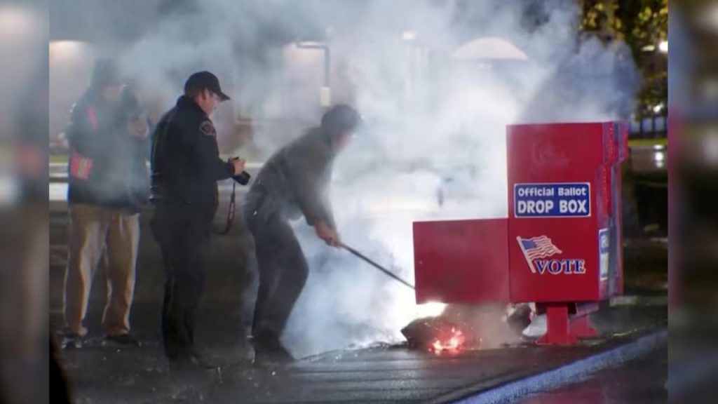 Us Elections Us Ballots And Drop Boxes Set To Fire