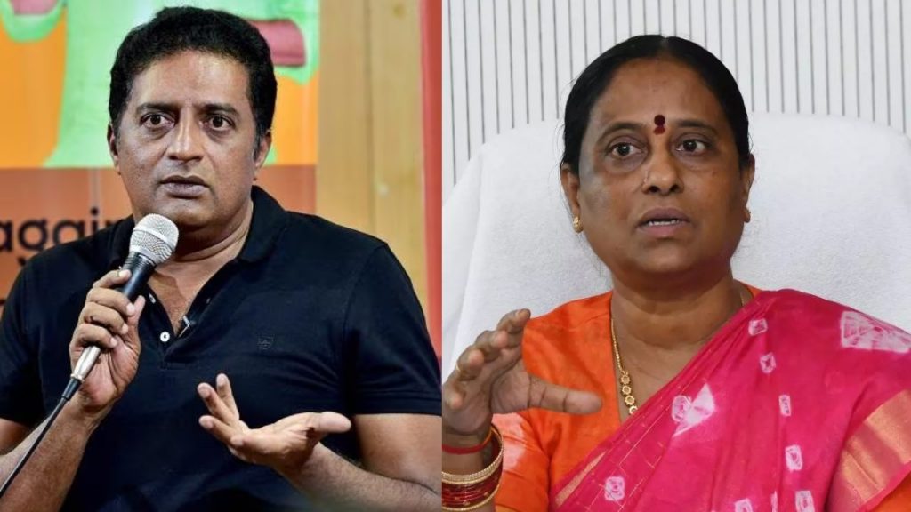 Prakash Raj Sensational Tweet on Konda Surekha
