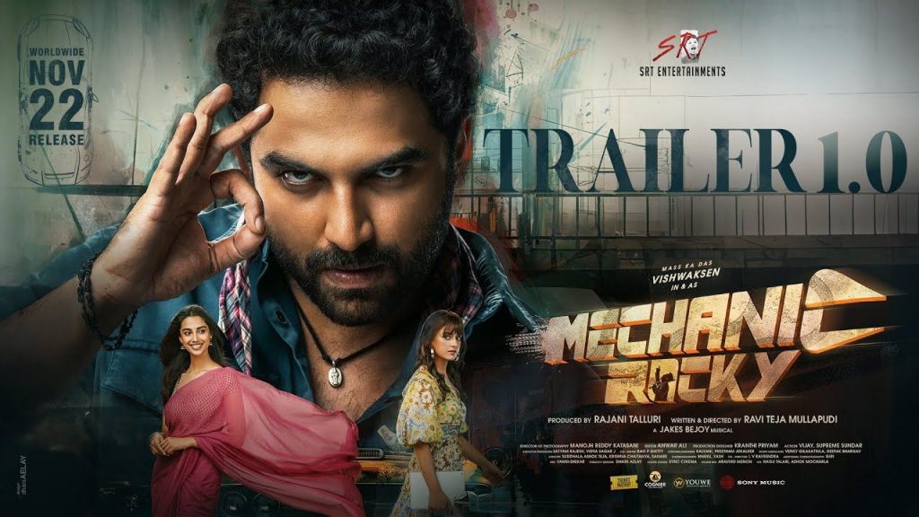 Vishwak Sen Mechanic Rocky Movie Trailer Released