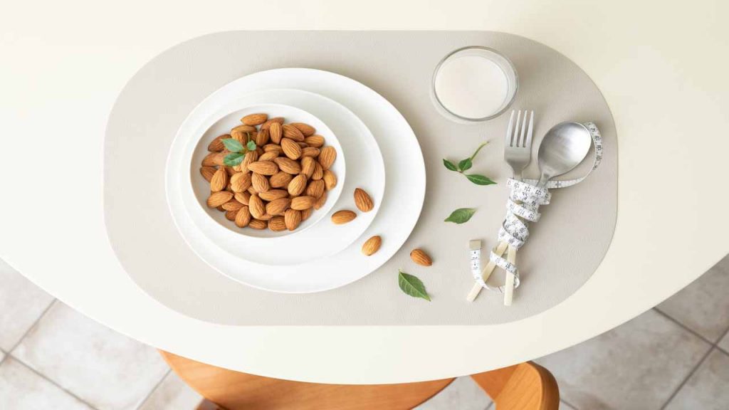Almonds to control blood sugar level..!