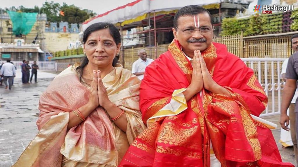 Aravind Kejriwal Visits Tirumala