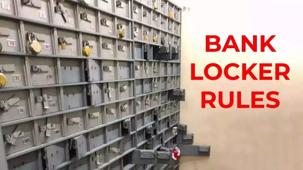 Bank Locker Rules Secure Storage Jewellery Documents