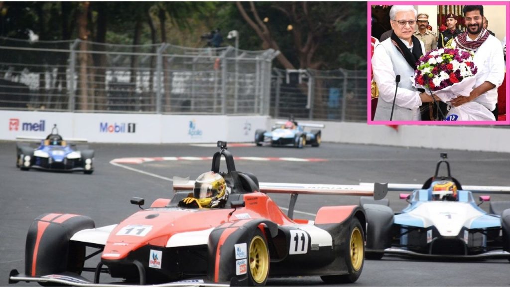 Formula E Race Telangana Governor Jishnu Dev Varma Ktr