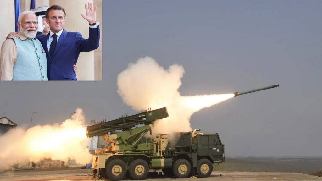 Indias Pinaka Rocket System French Army