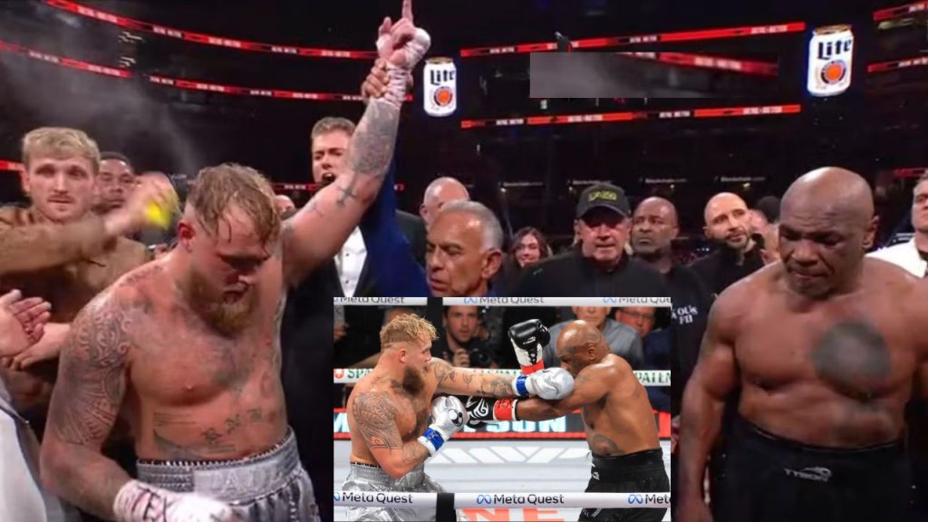 Jake Paul Vs Mike Tyson Netflix Fighting