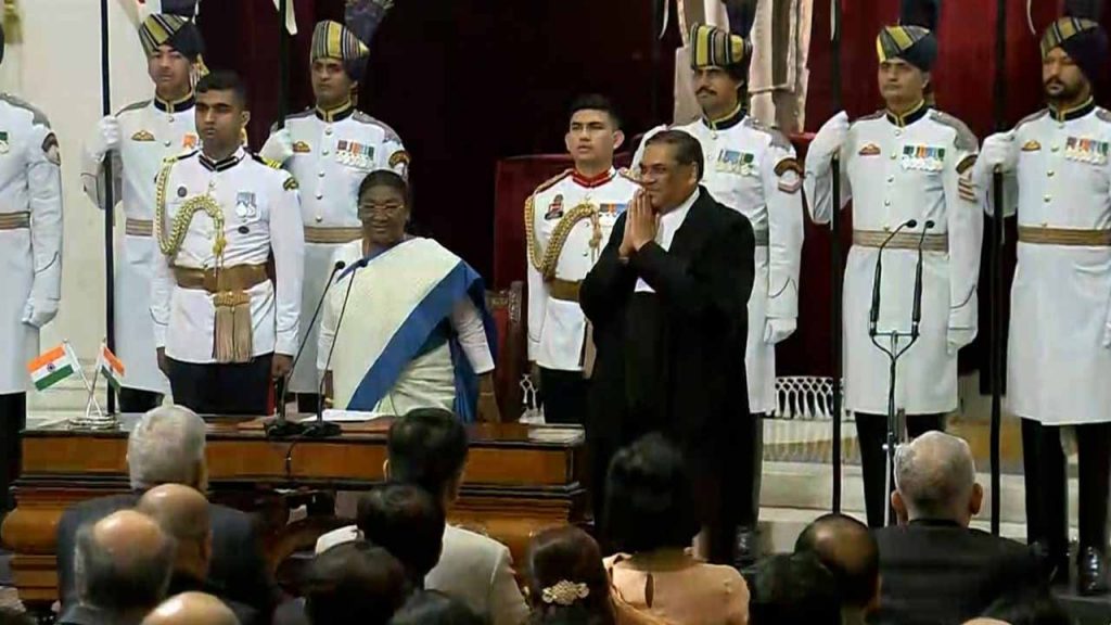 Justice Sanjeev Khanna sworn in as CJI