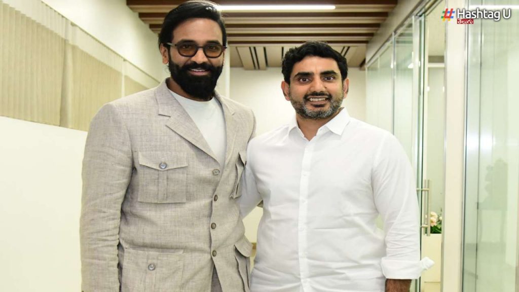 Manchu Vishnu Meets Nara Lokesh
