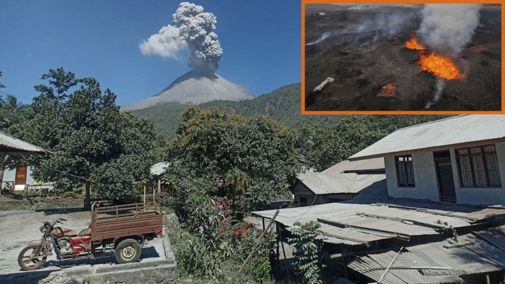 Mount Lewotobi Laki Laki Volcano Eruption Indonesia Min