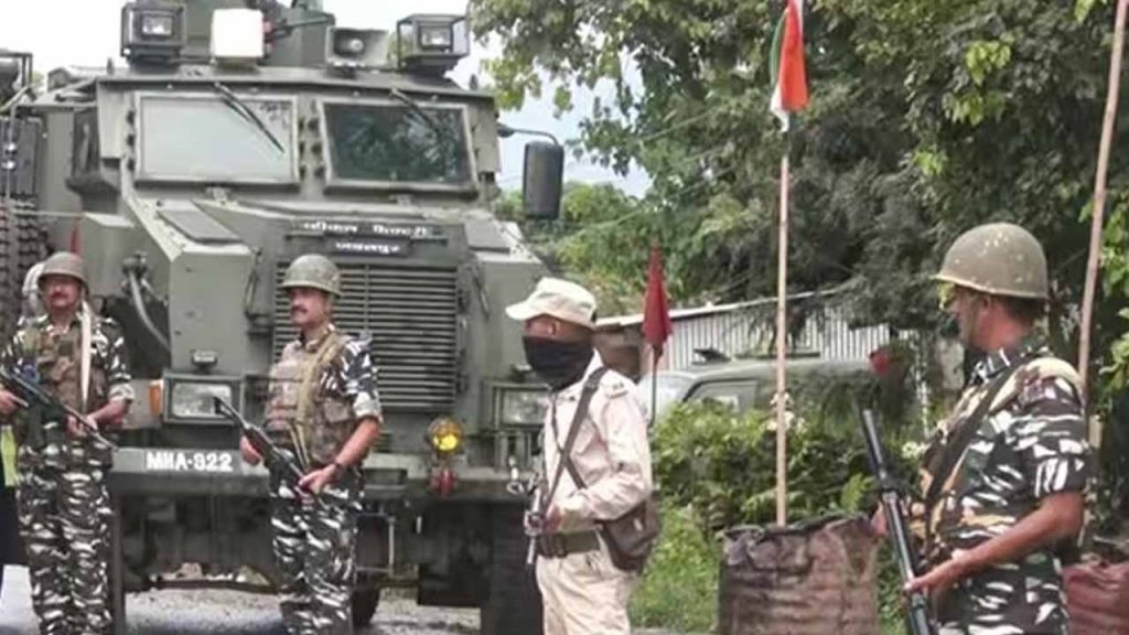 Once again violence in Manipur.. 11 militants killed..!