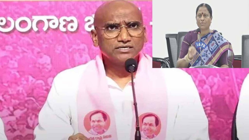 RS Praveen Kumar comments on minister konda surekha