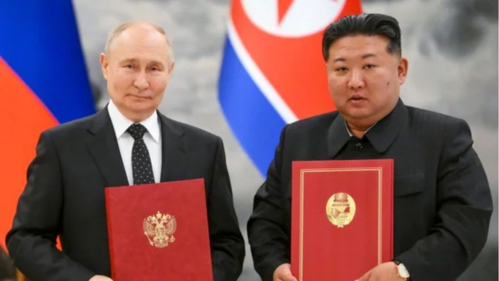 Russia North Korea Putin Kim Jong Un