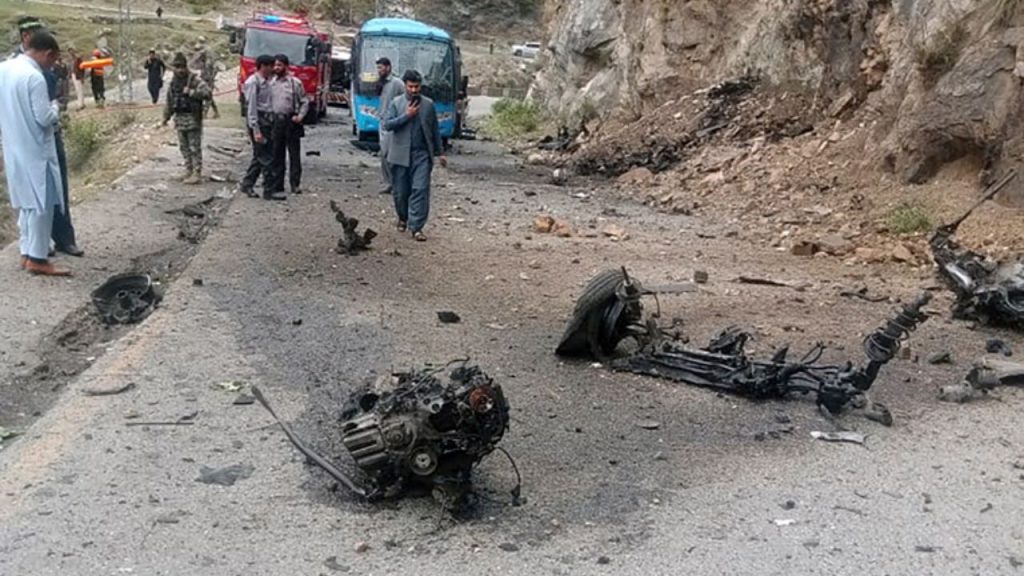 Suicide Attack On Pakistan Soldiers