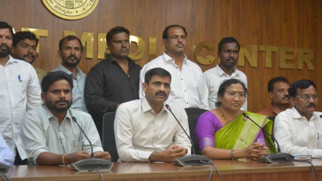 Telangana Employees Joint Action Committee Chairman V. Lacchi Reddy condemned the attack on the collector