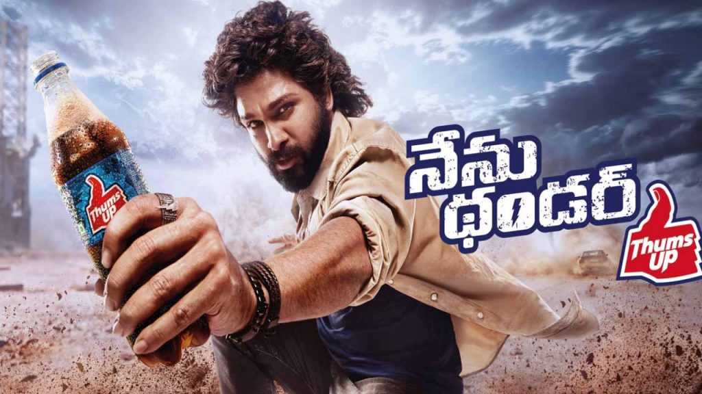 Thumbs up for announcing an exciting partnership with Allu Arjun