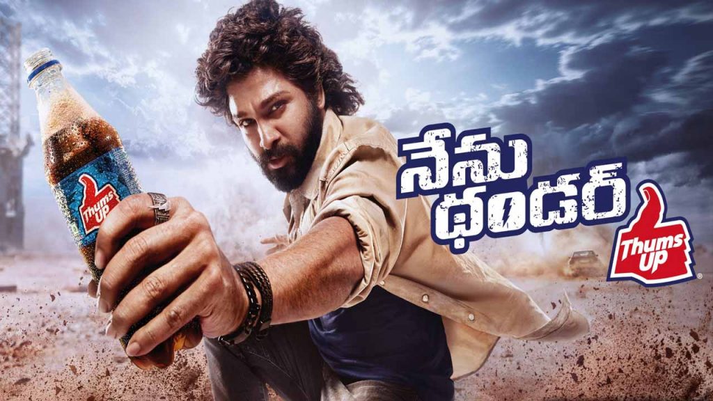 Thumbs up for launching the campaign featuring “Nenu Thunder” superstar Allu Arjun