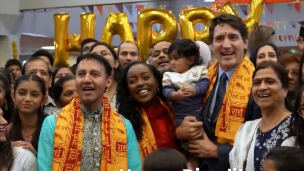 Trudeau Diwali Hindu Temples India Vs Canada