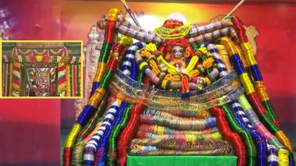 Vijayawada Indrakiladri Durgamma Bangles Karthika Celebrations