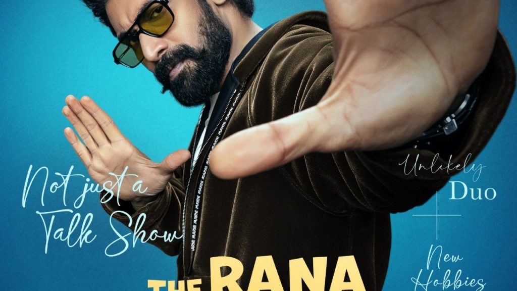 Rana Daggubati will starts a New Talk Show named as The Rana Daggubati Show Streaming Details Here