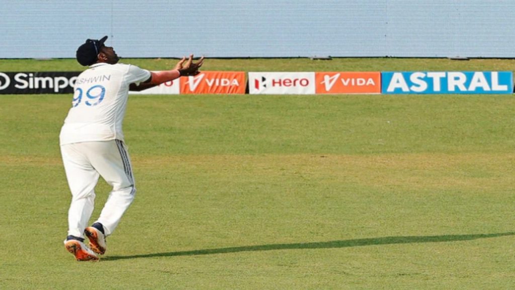 Ashwin Takes Catch
