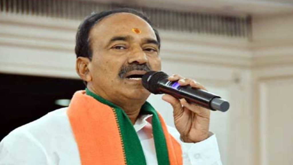 BJP MP Etala Rajender