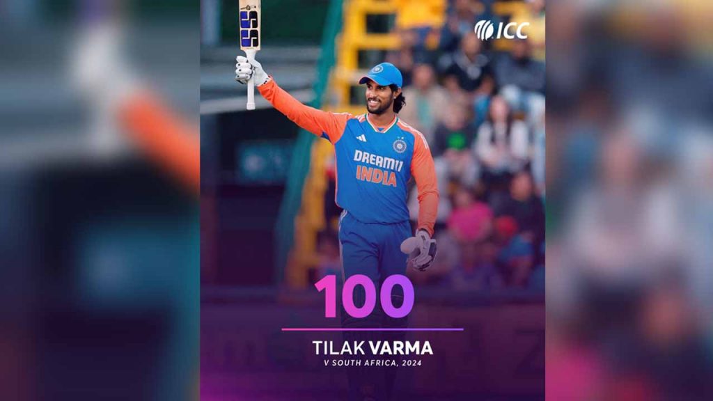 Tilak Varma South Africa