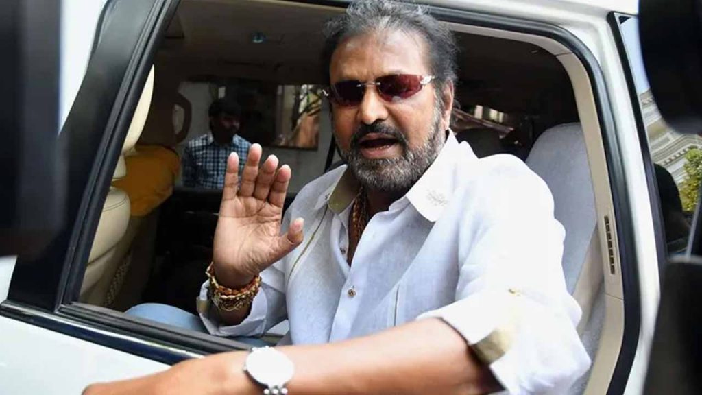 Actor Mohan Babu is on the run..Police are hunting..!