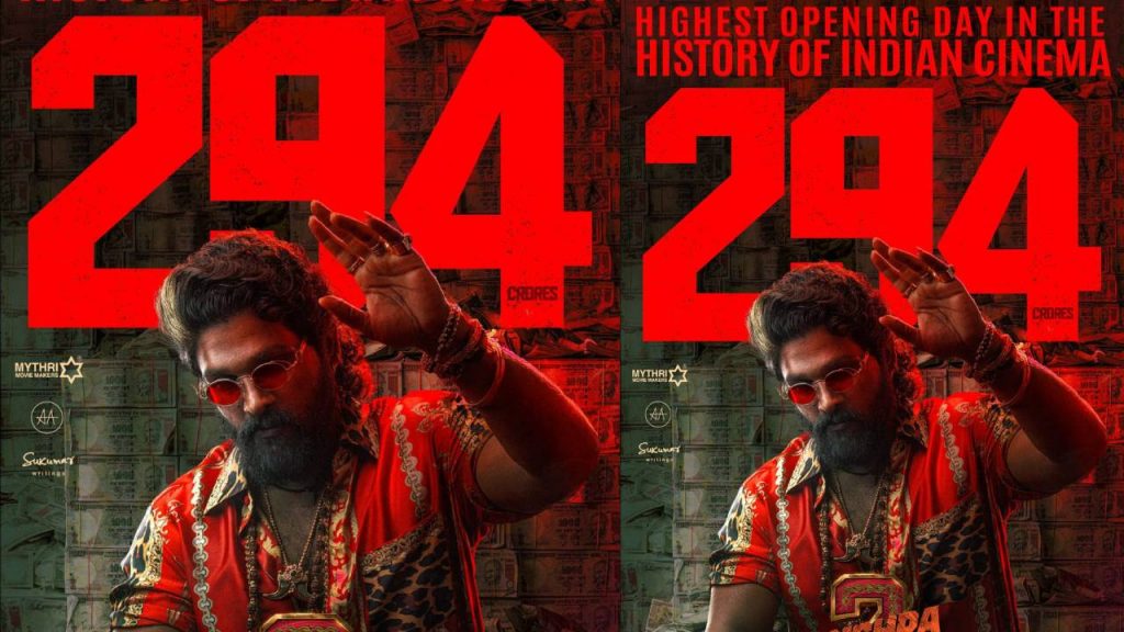 Allu Arjun Pushpa 2 First Day Collections All Time Record