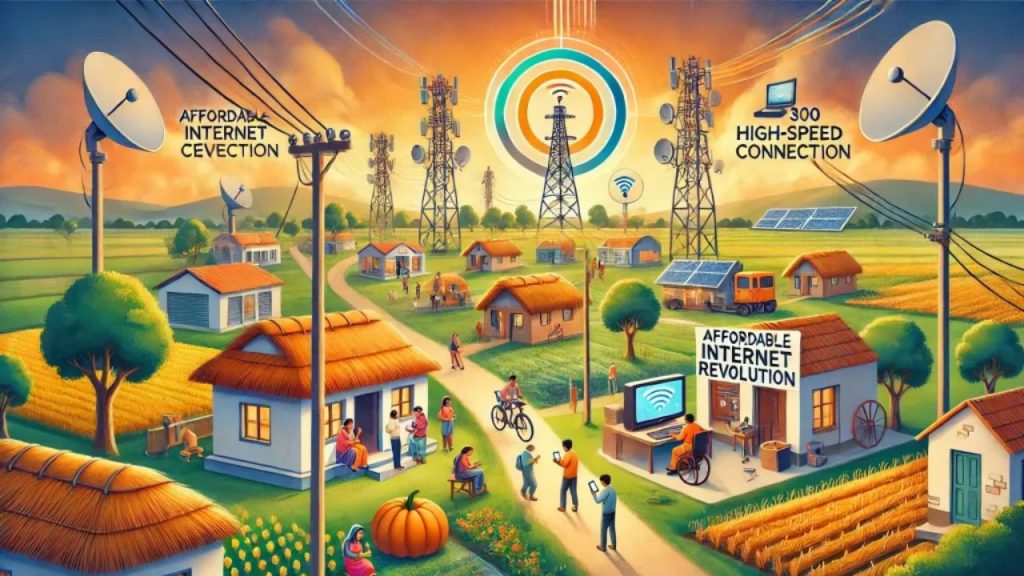 Bharat Net Internet Connections Telangana Rural Areas