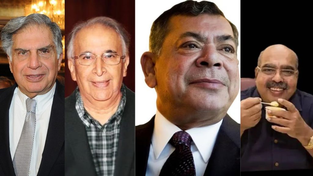 Business Lookback 2024 Indian Business Giants 2024 Ratan Tata Shashi Ruia