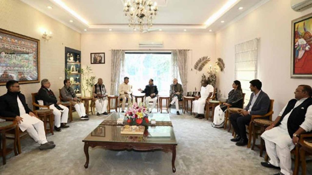 CM Chandrababu meeting with Union Ministers