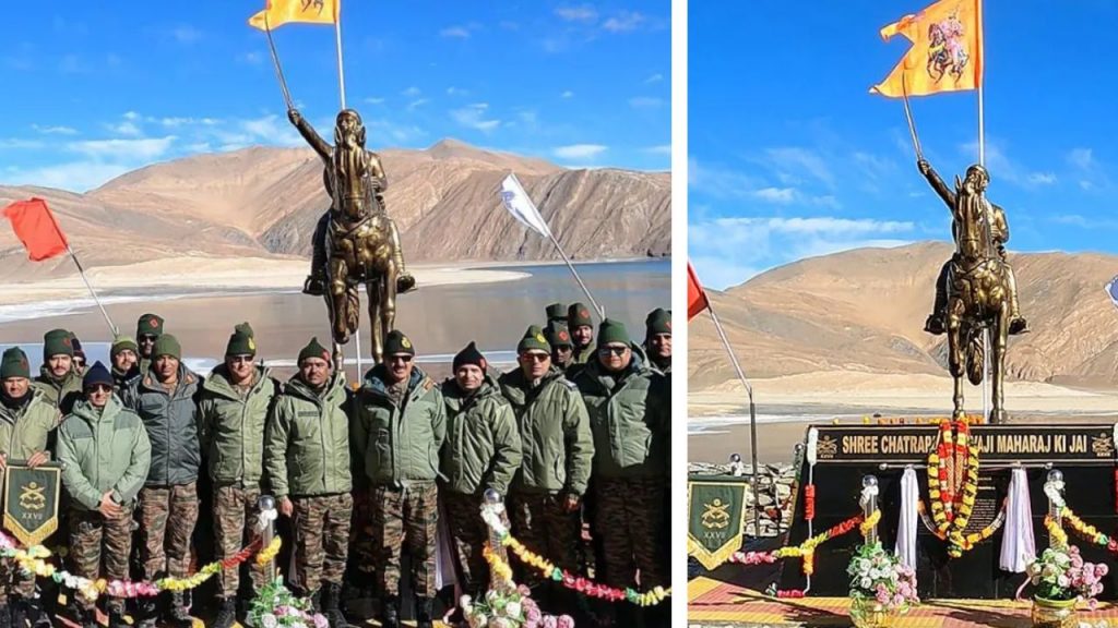 Chhatrapati Shivaji Statue India China Border
