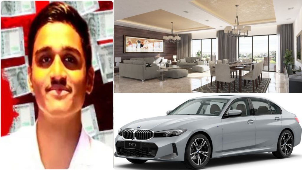 Employee Theft Govt Money Bmw 4bhk Flat Girlfriend Maharashtra