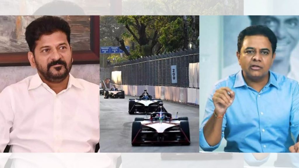 Formula E Car Race Ktr Congress Govt Telangana Acb