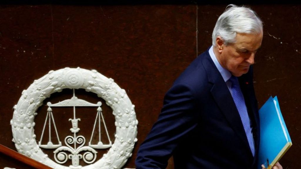 France Pm Michel Barnier Ousted With No Confidence Vote