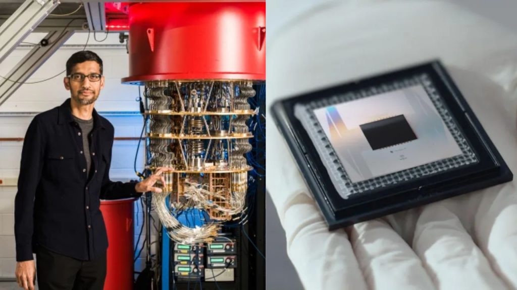 Google Willow Quantum Computing Chip Mathematical Problems California