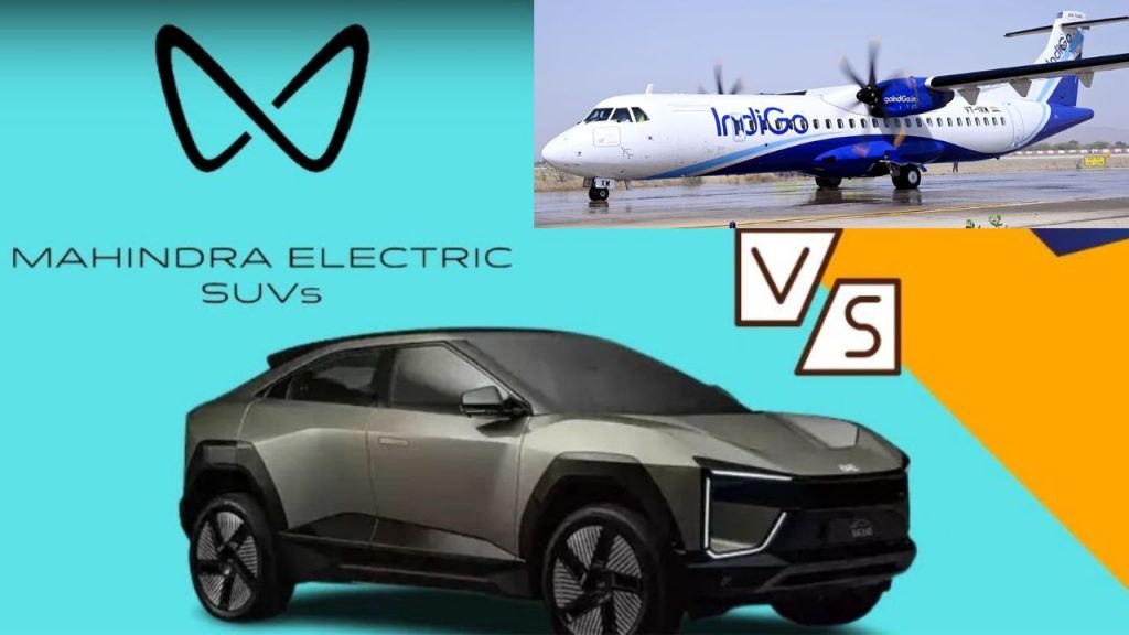 Indigo Mahindra And Mahindra 6e Electric Car