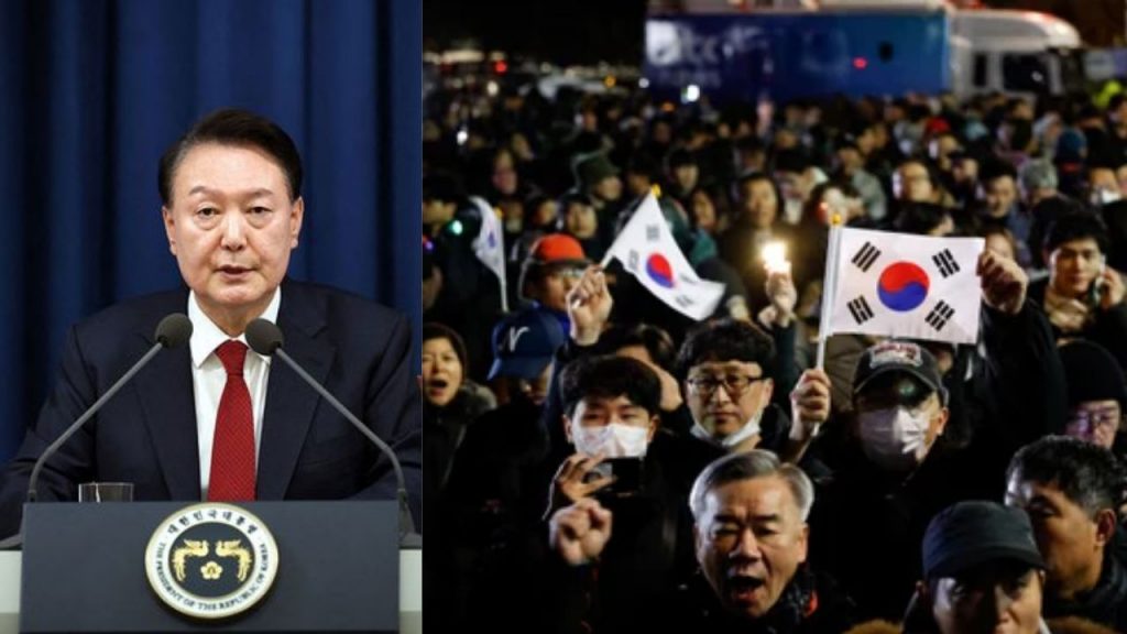 Martial Law Chaos In South Korea President Yoon Suk Yeol