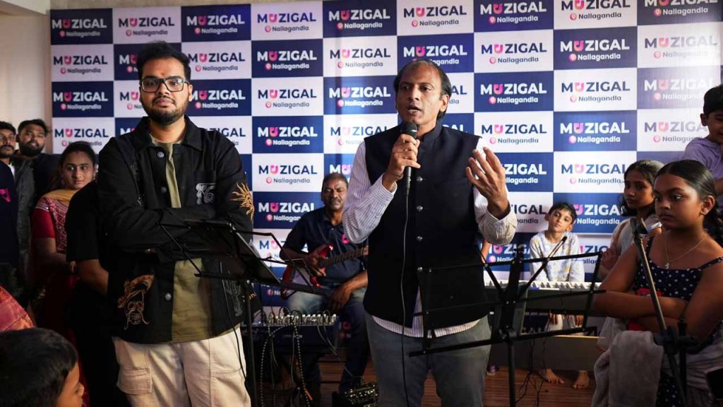 Muzigal started their state of the art music academy at Nallagandla, Hyderabad