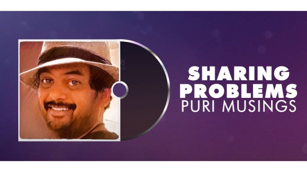 Puri Musings Sharing Problems Director Puri Jagannath