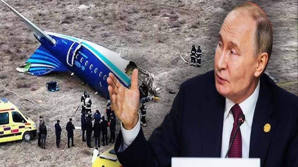 Russian President apologizes for Kazakhstan plane crash