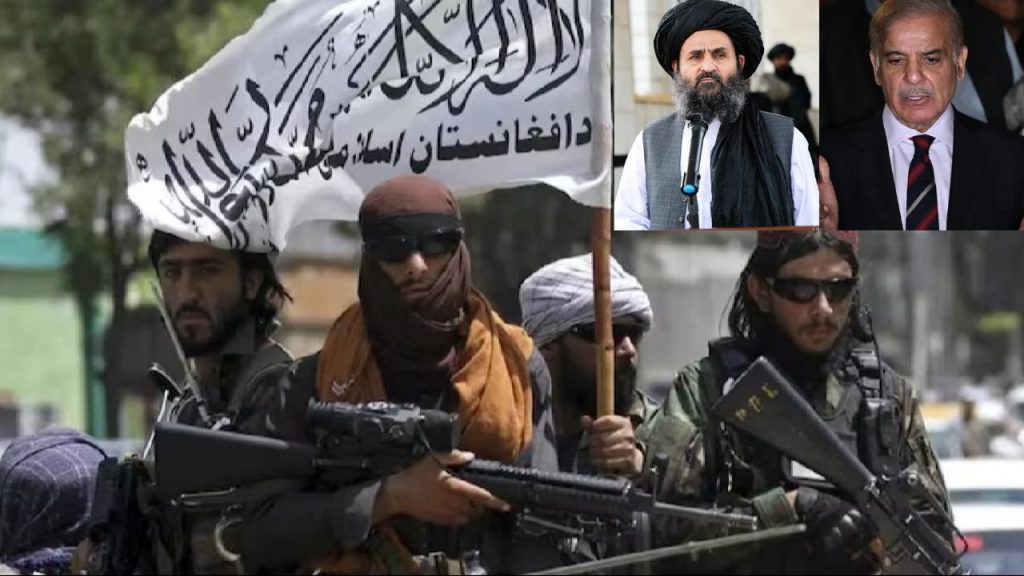 Talibans Vs Pakistan Taliban Fighters Talibans March Pakistan Afghanistan
