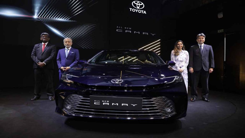 Toyota Kirloskar Motor unveils all-new Camry Hybrid Electric Vehicle