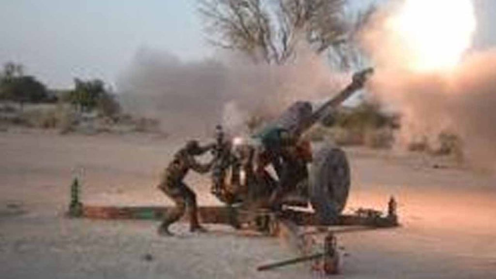 Two soldiers were killed in an ammunition explosion