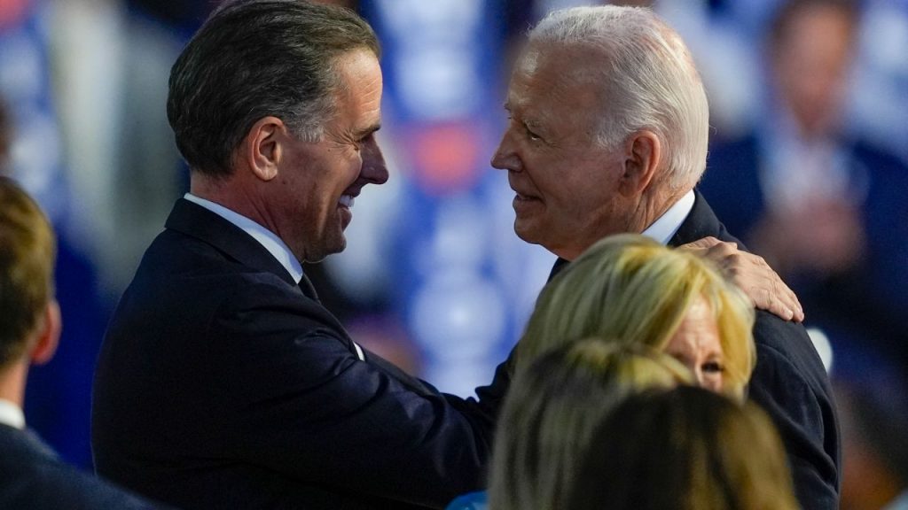 Us President Joe Biden Pardons Son Hunter Biden