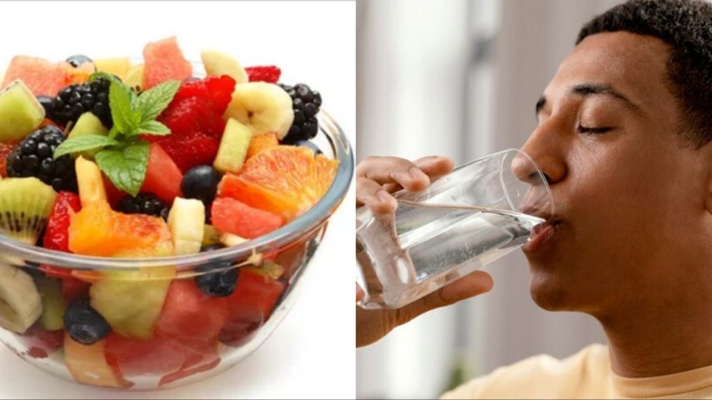Water After Fruits