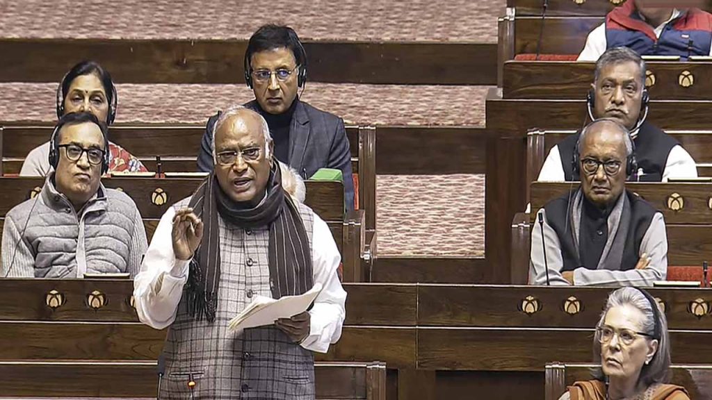 mallikarjun kharge comments on bjp