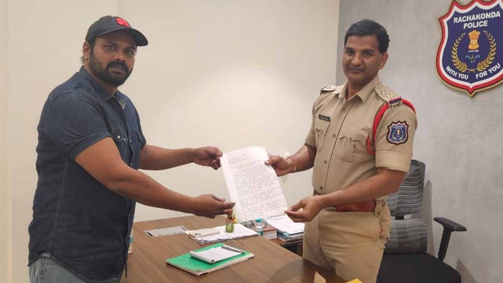 Manchu Manoj Complainst To