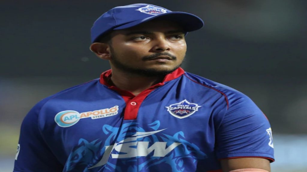 Prithvi Shaw