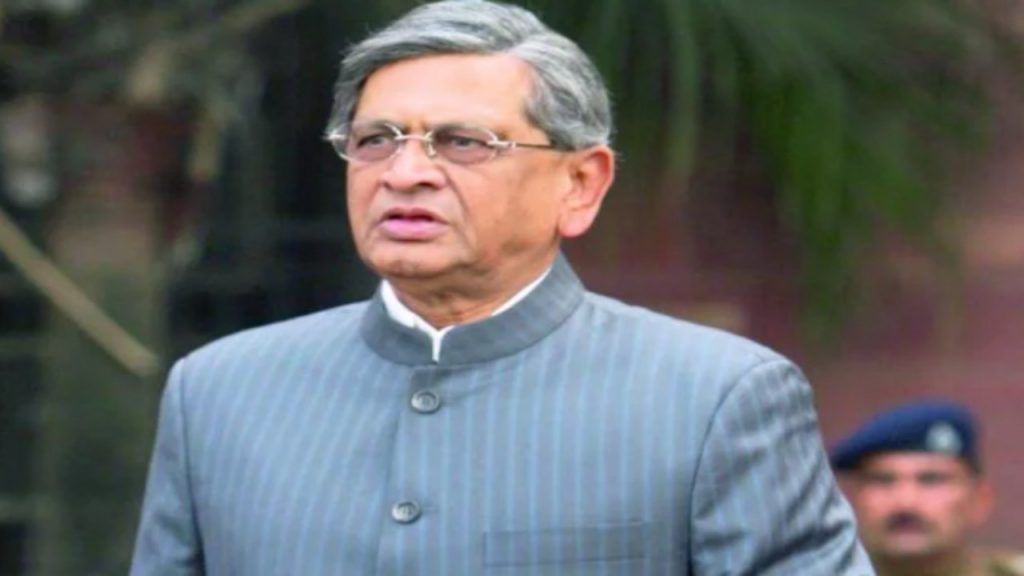Former CM SM Krishna Death