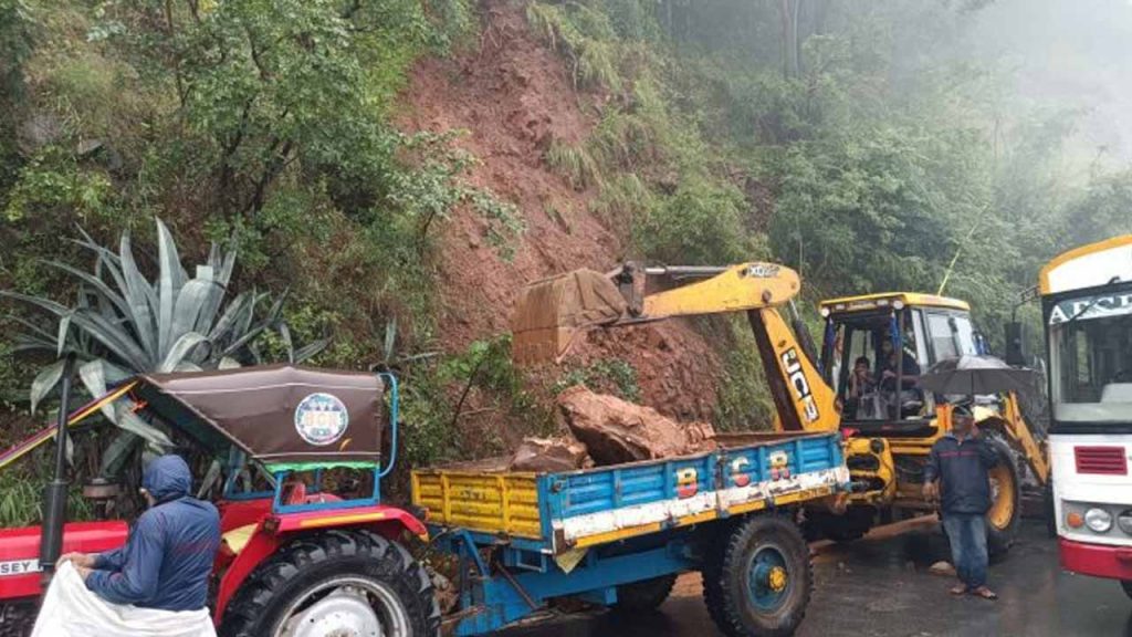 Tirumala Land Slides In Sec